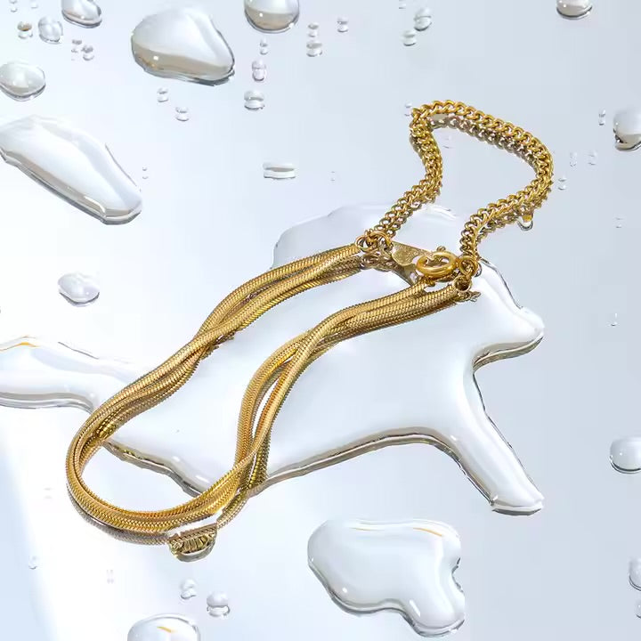 Double-Layer Chain Bracelet