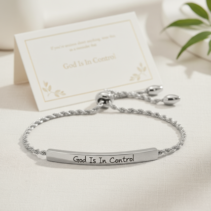 Scripted Bar Bracelet