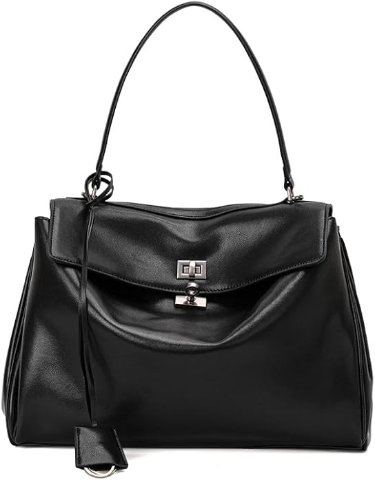 Suede & Leather Tote Bag