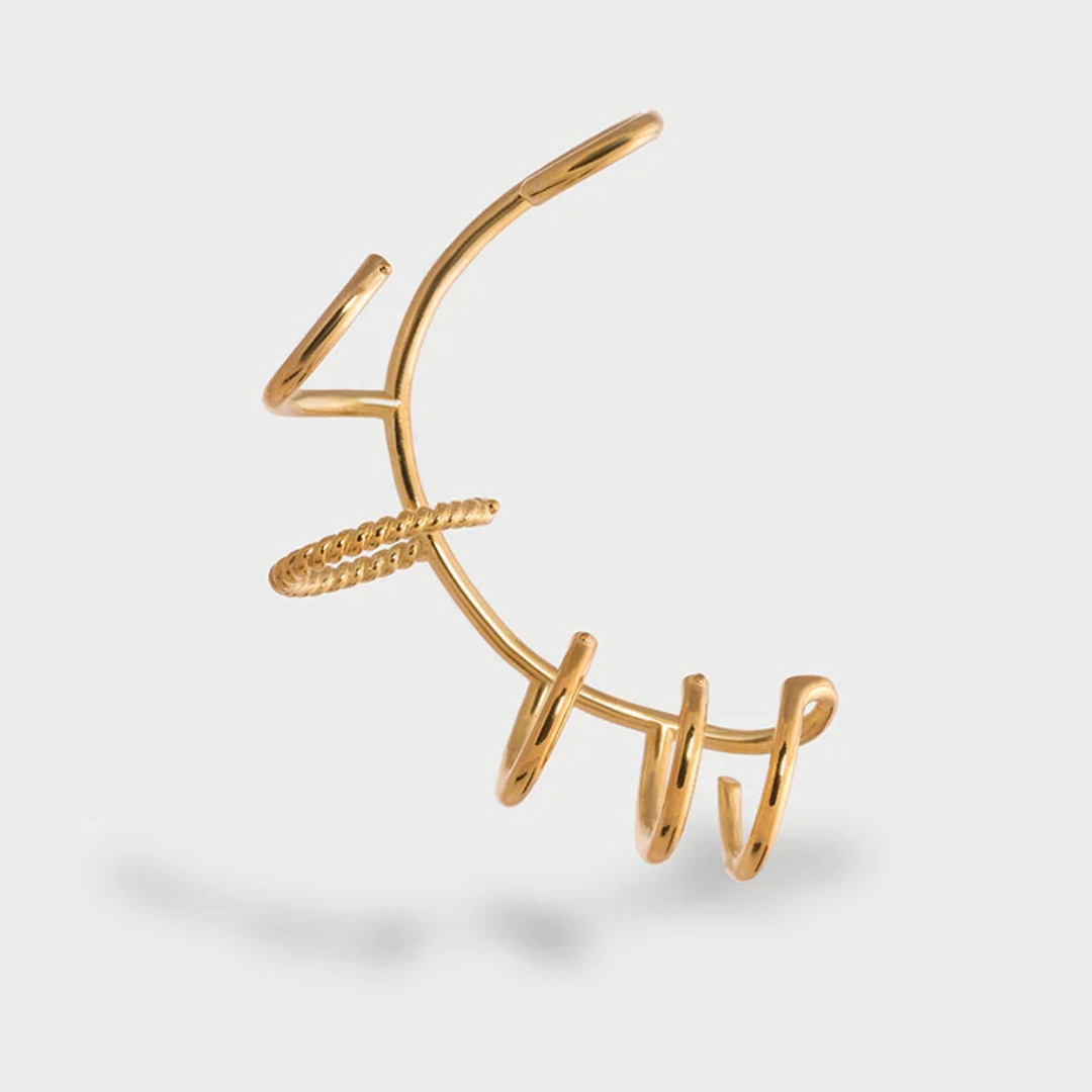 Multi Hoops Ear Cuff