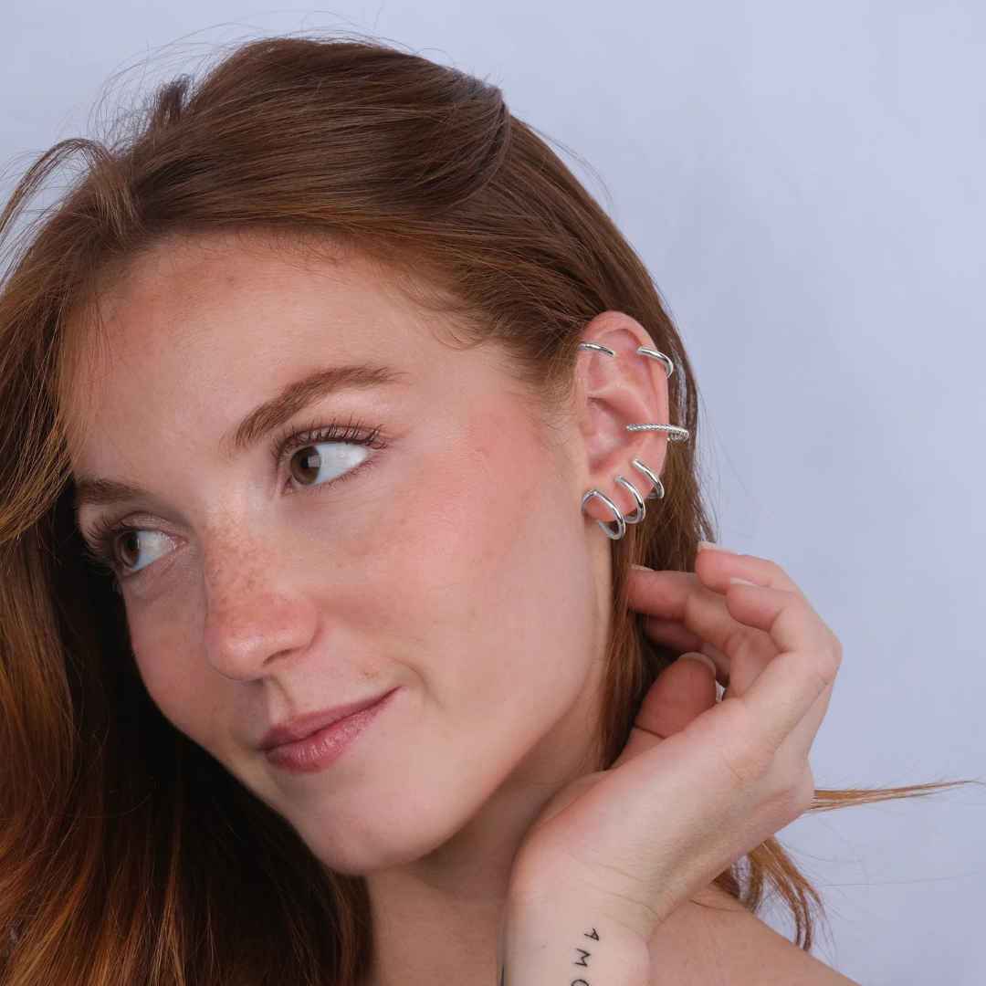 Multi Hoops Ear Cuff