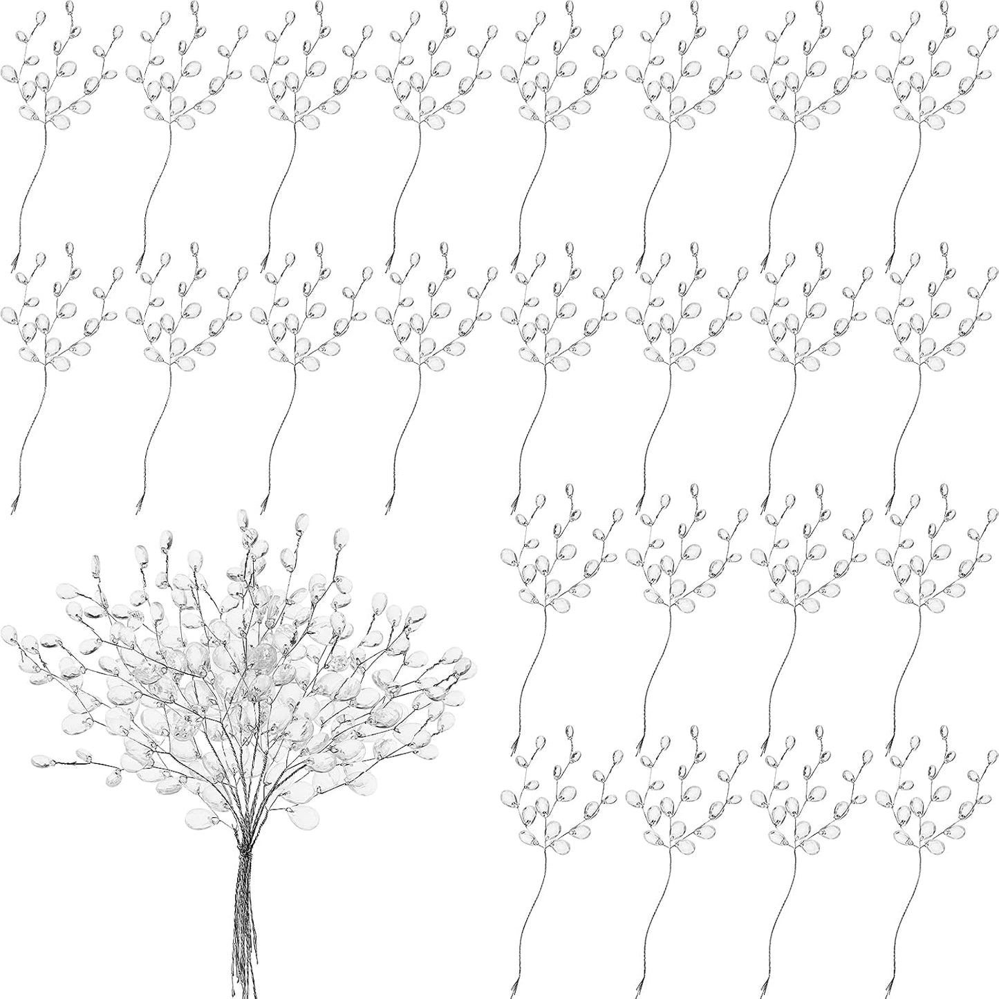 Crystal Drop Christmas Tree Branches