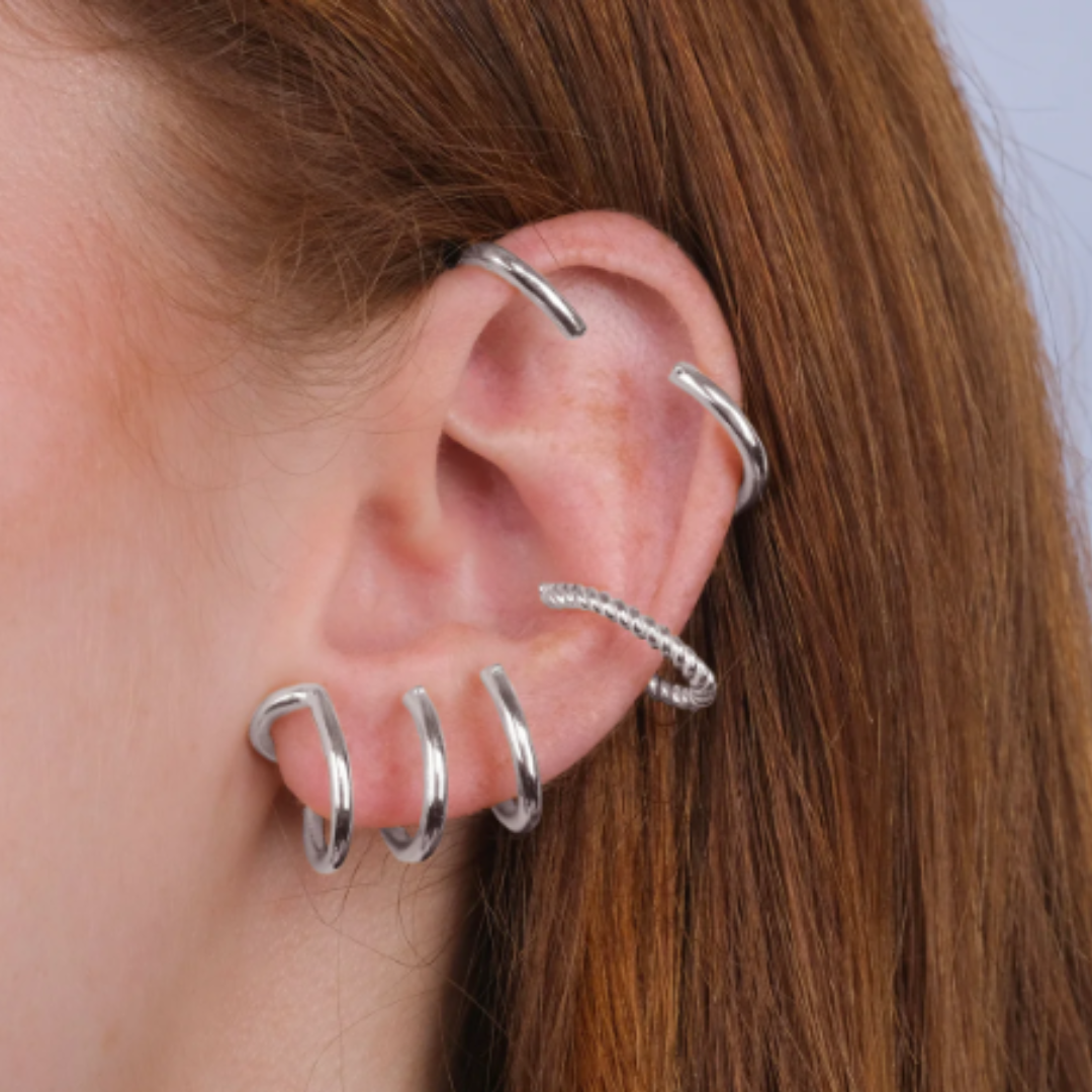 Multi Hoops Ear Cuff