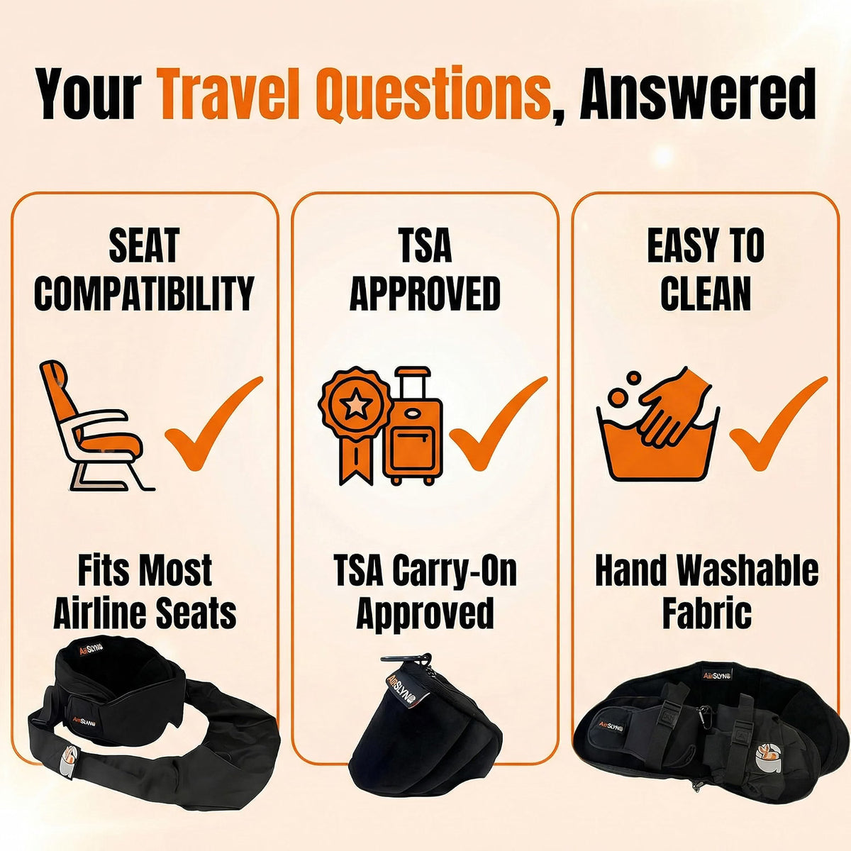 3-in-1 Full Support Travel Kit