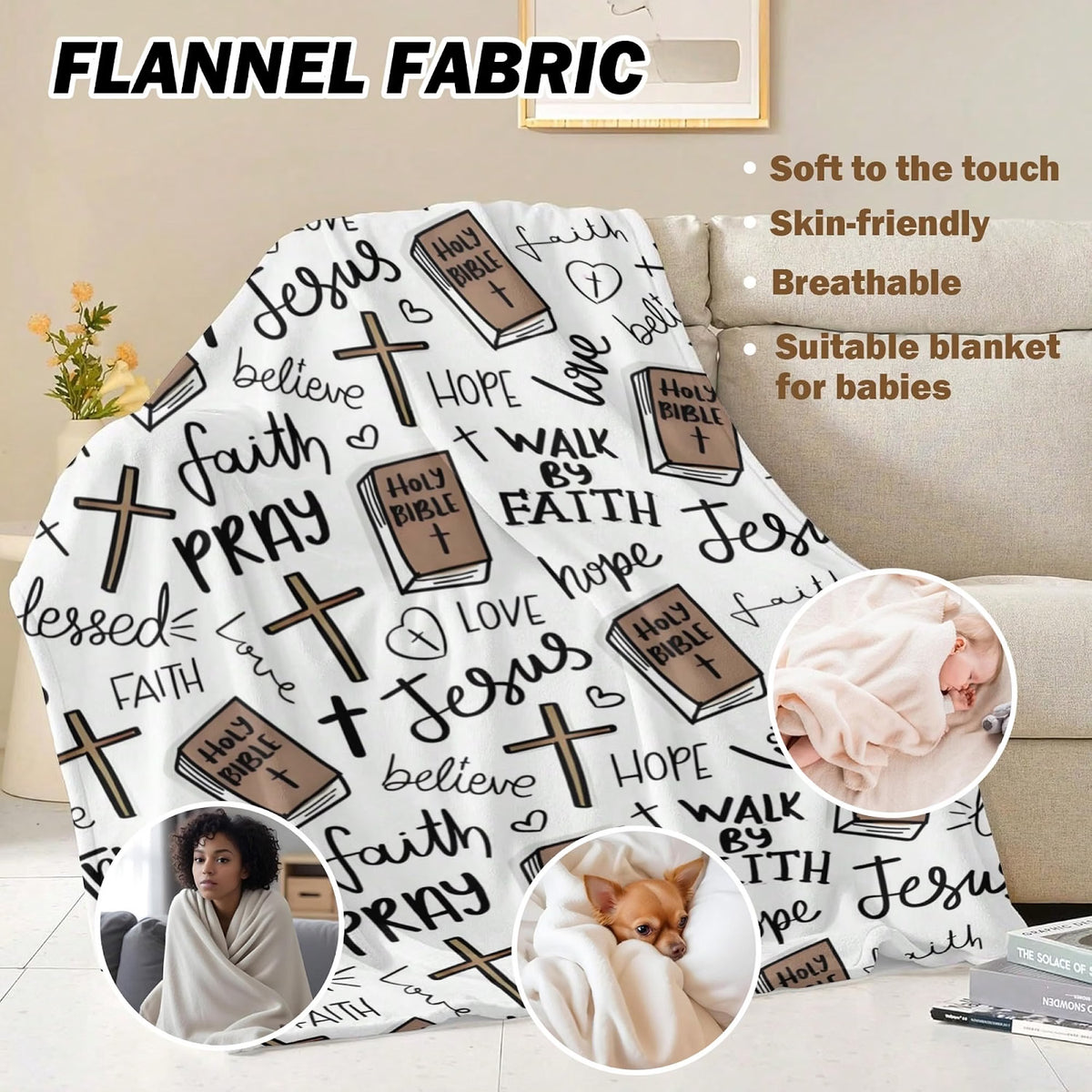 Bible Throw Blanket