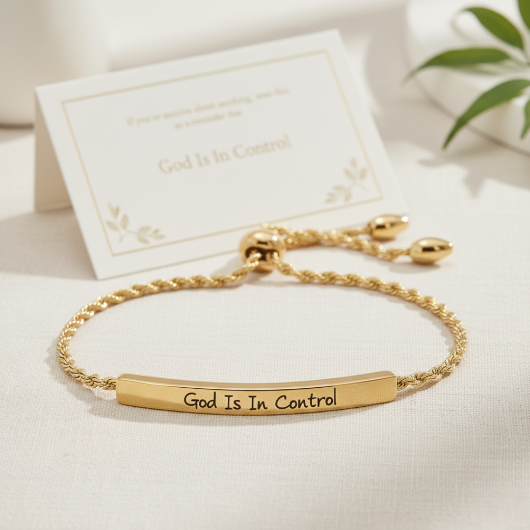 Scripted Bar Bracelet