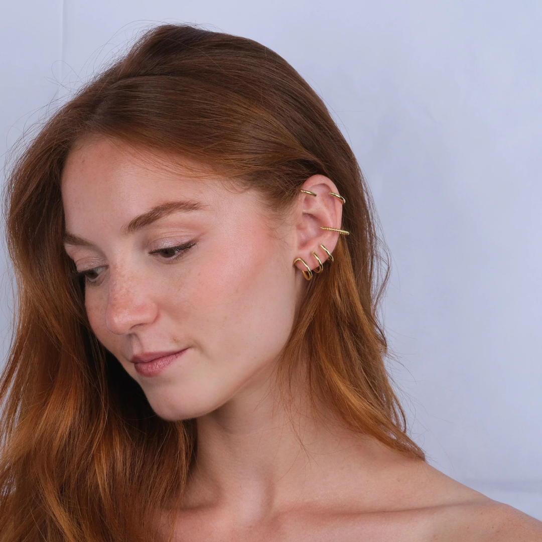 Multi Hoops Ear Cuff