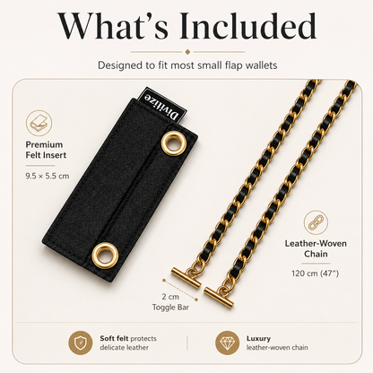 Crossbody Wallet Chain