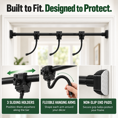 Adjustable Door & Hallway Garland Hanger