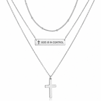 Layered Faith Necklace Set