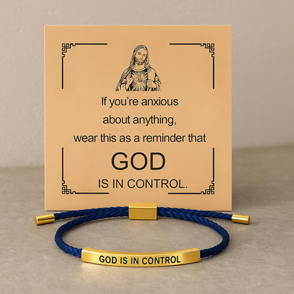God Is In Control Bracelet