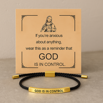 God Is In Control Bracelet