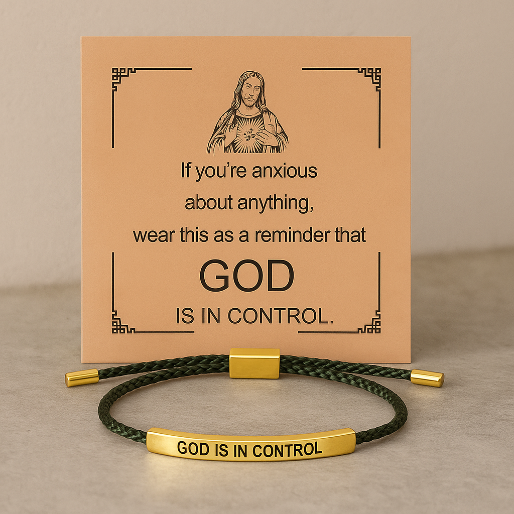 God Is In Control Bracelet