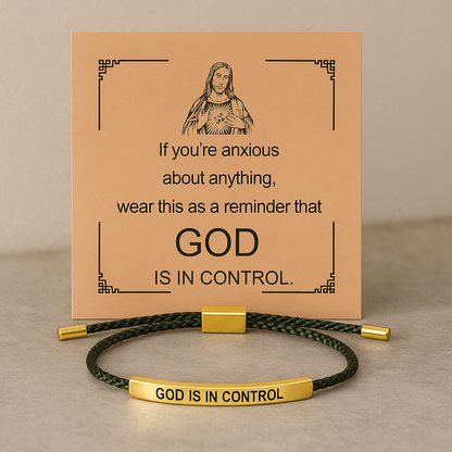 God Is In Control Bracelet