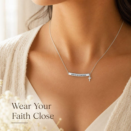 God Is In Control Necklace