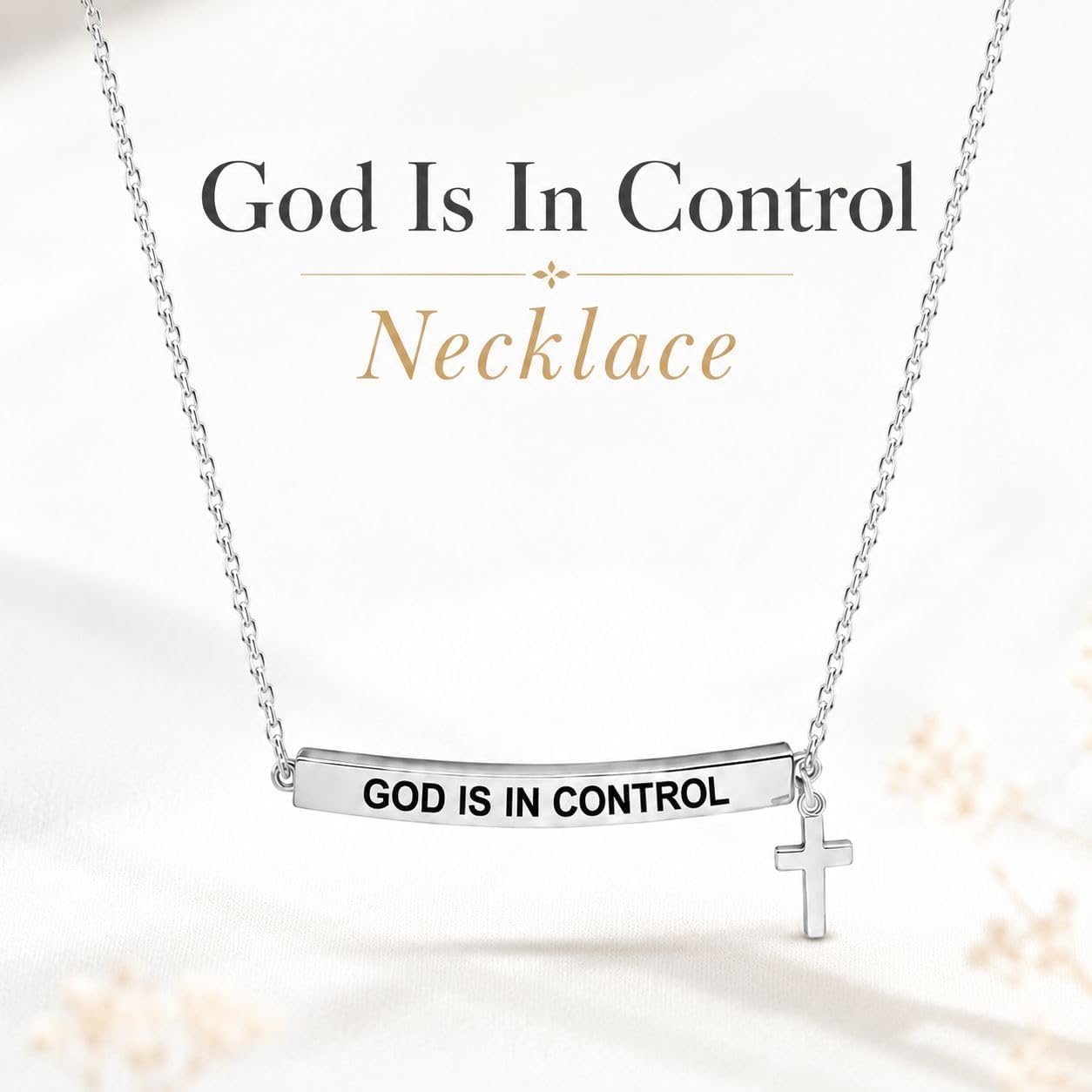 God Is In Control Necklace